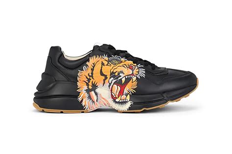 gucci rhyton tiger black